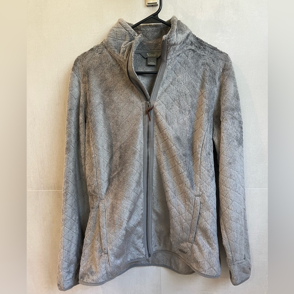 Gray Fuzzy Jacket